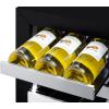 imageSummit 15 Wine Cellar 18 Bottle Capacity 18 cuft BuiltIn Wine Cellar ADA Compliant Shallow Depth Fit Stainless Steel ASDW1522Stainless Steel
