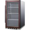 imageSummit 19 Beverage Center Indoor or Outdoor Beverage Cooler 313 cuft Capacity Shallow Depth Panel Ready SPR488BOSCSSPNR Panels not includedPanel Ready