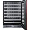 imageSummit 24 Wine Cellar Builtin Wine Cellar Shallow 18 Depth 33 Bottle Capacity Stainless Steel SDHW2442LHD Left Handed Door SwingPanel Ready