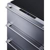 imageSummit 24quot BuiltIn 3Drawer Refrigerator 49 cuft Outdoor Stainless Steel SP6DS3DOutdoor