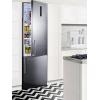 imageSummit 24quot Refrigerator 117 cuft Capacity Refrigerator  Freezer Bottom Freezer Ice Maker Counter Depth Stainless Steel  FFBF181ES2IMStainless steel