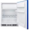 imageSummit 24quot Refrigerator Freezer Undercounter Fridge 51 cuft Capacity ADA Compliant ENERGYSTAR Blue  BRF611WHBADA