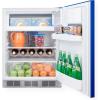 imageSummit 24quot Refrigerator Freezer Undercounter Fridge 51 cuft Capacity ADA Compliant ENERGYSTAR Blue  BRF611WHBADA