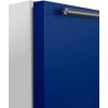 imageSummit 24quot Refrigerator Freezer Undercounter Fridge 51 cuft Capacity ADA Compliant ENERGYSTAR Blue  BRF611WHBADA