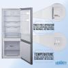 imageSummit 28quot Bottom Freezer Refrigerator Refrigerator Freezer Energy Star Stainless Steel  FFBF154SS Right Hand DoorStainless Steel