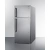 imageSummit 30quot Refrigerator 205 cuft Capacity Refrigerator  Freezer ENERGYSTAR Stainless Steel Look CTR21PL