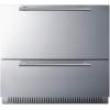 imageSummit 36 Two Drawer Refrigerator Outdoor Drawer Refrigerator 715 cuft Capacity Panel Ready SPR36332DPNR Panels not includePanelReady