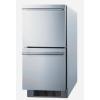 imageSummit 15 Two Drawer Refrigerator Indoor or Outdoor Refrigerator 276 cuft Capacity ADA Compliant ENERGY STAR Stainless Steel Panel Ready Capable ADRD15 Panels not included