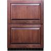 imageSummit 24 TwoDrawer RefrigeratorFreezer 332 cuftCapacity ADA Compliant Design Panel Ready ADRF244PNR Panels not includedPanel Ready