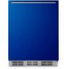 imageSummit 24quot Refrigerator Freezer Undercounter Fridge 51 cuft Capacity ADA Compliant ENERGYSTAR Blue  BRF611WHBADA