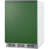 imageSummit 24quot Refrigerator Freezer Undercounter Fridge 51 cuft Capacity ADA Compliant ENERGYSTAR Green  BRF611WHGADA