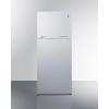 imageSummit 28quot Refrigerator Top Mount Freezer Full Size Energy Star Certified White CTR15SS Stainless Steel Right Hand DoorWhite