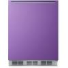 imageSummit Appliance BRF611WHPADA 24quot Wide RefrigeratorFreezer Lavender Purple Door Dual Evaporator Cooling Cycle Defrost Interior Light Adjustable Thermostat 51 cuft Capacity ADA Compliant Design