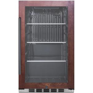 imageSummit 19 Beverage Center Indoor or Outdoor Beverage Cooler 313 cuft Capacity Shallow Depth Panel Ready SPR488BOSCSSPNR Panels not includedPanel Ready