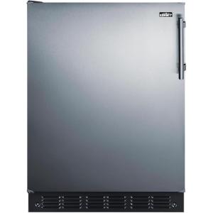 imageSummit 24quot Refrigerator Commercial AllRefrigerator 51 cuft Capacity ADA Compliant FF708BL7SSADALeft Hand Door