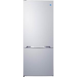 imageSummit 28quot Bottom Freezer Refrigerator Refrigerator Freezer Energy Star Stainless Steel  FFBF154SS Right Hand DoorWhite