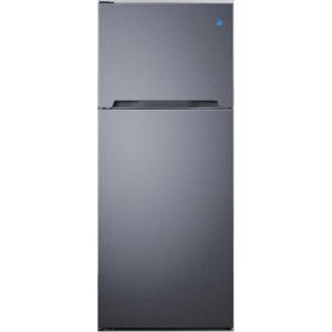 imageSummit 28quot Refrigerator Top Mount Freezer Full Size Energy Star Certified White CTR15SS Stainless Steel Right Hand DoorStainless Steel