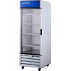 imageAccucold ACR261LH Healthcare 30quot Wide Refrigerator 2134 cuft Capacity HighLow Temperature Alarm LED Lighting TAA Compliant Glass Door Selfclosing Factory Installed Lock Casters Included