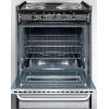 imageProfessional Series TEM610BRWY 24quot SlideIn Electric Range with 4 Coil Elements 29 cu ft Oven Capacity Storage Drawer Oven Window and Tower Bar Handles in Stainless SteelStainless Steel  Black
