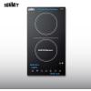 imageSummit 12quot 2 Burner Electric Cooktop 115 Volt Radiant Cooktop ADA Compliant Black CR2B15T1B Safety Automatic ShutoffBlack
