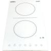 imageSummit 12quot 2 Burner Electric Cooktop 115 Volt Radiant Cooktop ADA Compliant Black CR2B15T1B Safety Automatic ShutoffWhite