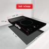 imageSummit 12quot 2 Burner Electric Cooktop 220240 Volt Radiant Cooktop ADA Compliant White CR2220WHEBlack