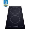 imageSummit 12quot Induction Cooktop 2 Cooking Zones 208240V Electric Cooktop With 30Minute Safety Shutoff ADA Compliant Design Black  SINCH230V2B220240V
