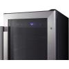 imageSummit 15 Beverage Center 26 cuft Capacity ADA Compliant Stainless Steel ampamp Glass ALBV15Stainless Steel