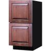 imageSummit 15 Two Drawer Refrigerator 17 cuftCapacity ADA Compliant 18 Shallow Depth Stainless Steel Panel Ready ASDR1524PNR Panels not includedPanel Ready