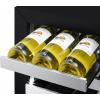 imageSummit 15 Wine Cellar Builtin Wine Cellar Shallow 18 Depth 18 Bottle Capacity Stainless Steel SDHW1532Panel Ready