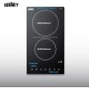 imageSummit 15quot Electric Cooktop 2 Burners 230V Radiant Cooktop ADA Compliant Design Black  CR2B23T3BTK15Black