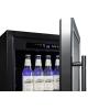 imageSummit 18 Built In Beverage Center 27 cuft Capacity Stainless Steel ampamp Glass SCR1841B