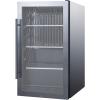 imageSummit 19 Beverage Center 313 cuft Capacity Outdoor Refrigerator Shallow Depth Stainless Steel ampamp Glass SPR488BOSCSSStainless Steel