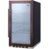 imageSummit 19 Beverage Center 313 cuft Capacity Shallow Depth Outdoor Refrigerator Panel Ready SPR489OSPNR Panel not includedBlack