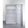 imageSummit 19 Refrigerator Freezer Compact Refrigerator Counter Height Refrigerator 31 cuft Capacity Stainless Steel CM42PL Standard Rignt Hand DoorADA Height