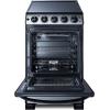 imageSummit 20 Electric Range 23 cuftCapacity Oven Smooth Top 220V 4 Burner Range REX2071SSRT