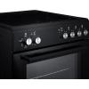 imageSummit 20 Electric Smooth Top Range 187 cuft oven ADA Compliant White  REXT20W White 20 InchBlack