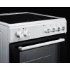 imageSummit 20 Electric Smooth Top Range 187 cuft oven ADA Compliant White  REXT20W White 20 InchWhite