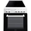 imageSummit 20 Electric Smooth Top Range 187 cuft oven ADA Compliant White  REXT20W White 20 InchWhite