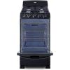 imageSummit 20 Inch Wide Gas Range 4 Sealed Burners 23 cuft Oven ADA Compliant RG201B WhiteBlack
