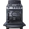imageSummit 20quot Electric Range 220V 4 Burner Range 23 cuft oven White RE203WStainless Steel
