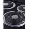 imageSummit 20quot Electric Range 220V 4 Burner Range 23 cuft oven White RE203WStainless Steel