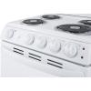 imageSummit 20quot Electric Range 220V 4 Burner Range 23 cuft oven White RE203WWhite