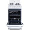 imageSummit 20quot Electric Range 220V 4 Burner Range 23 cuft oven White RE203WWhite