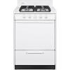 imageSummit 20quot Gas Range Natural Gas Range 246 cuft Oven 4 Burners White WTM1107ISNo Window