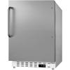 imageSummit 21quot Refrigerator BuiltIn Undercounter Fridge 353 cuft Capacity ADA Compliant Stainless Steel ALR46WCSSStainless Steel
