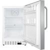 imageSummit 21quot Refrigerator BuiltIn Undercounter Fridge 353 cuft Capacity ADA Compliant Stainless Steel ALR46WCSSStainless Steel