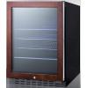 imageSummit 24 Beverage Center 42 cuft Capacity ADA Compliant Panel Ready ALBV2466PNR Panel not includedBlack