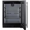 imageSummit 24 Beverage Center Shallow Depth BuiltIn Beverage Center ADA Compliant 325 cuft Capacity Stainless Steel  ASDG2411SilverBlack