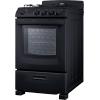 imageSummit 24 Inch Wide Gas Range 4 Sealed Burners 29 cuft Oven ADA Compliant RG2402B WhiteBlack